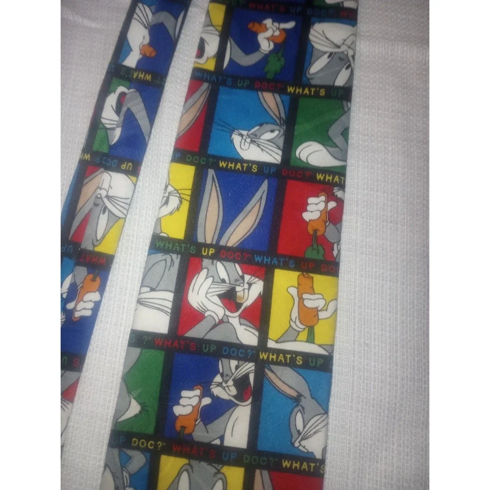 Buggs Bunny What's Up Doc? 1997‎ Warner Bros Neck Tie USA